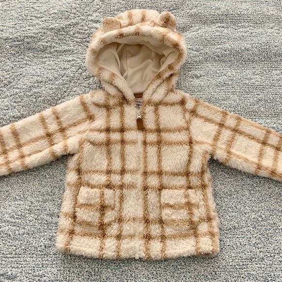 Carter’s Sherpa Fleece Baby Jacket - Picture 1 of 3